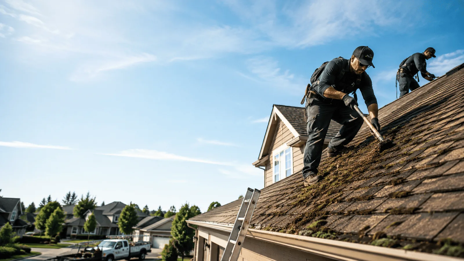 Roof Moss Removal in Cost, TX near me